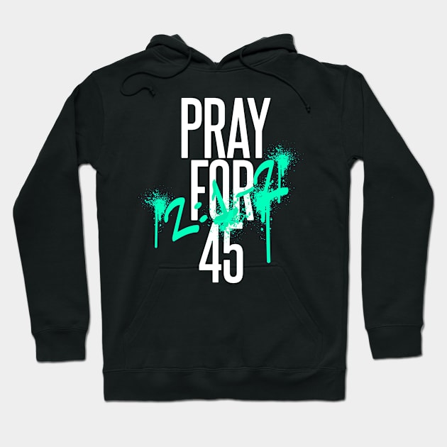 Pray For 45 - Usa lovers Hoodie by yassinebd